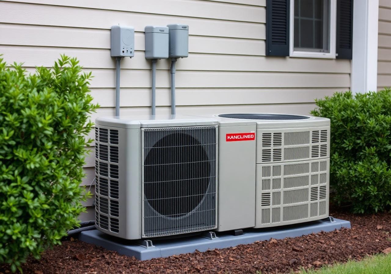 new central air conditioning installation in Alabama home
